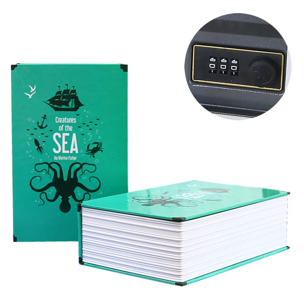 Secret Code Book Safe