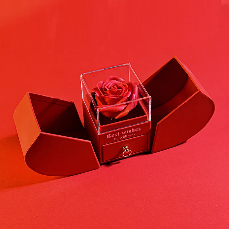 Eternal Love Pendant & Rose Set