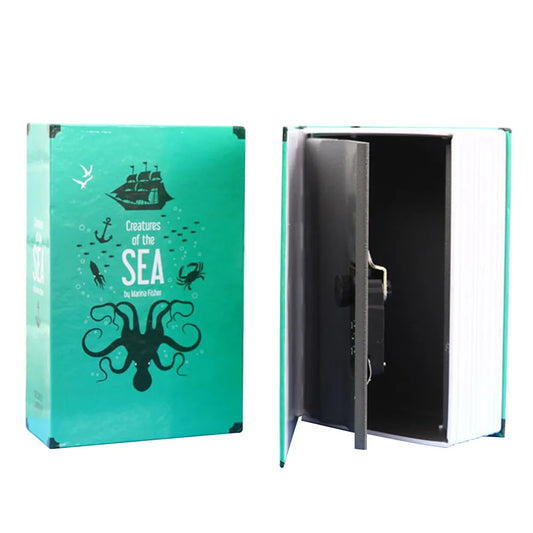 Secret Code Book Safe